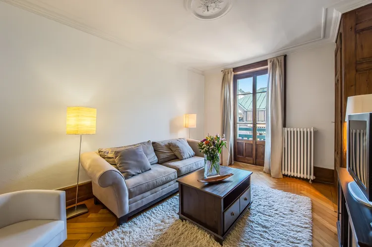 Très bel appartement près du lac avec 1 chambre à coucher aux Eaux-Vives, Genève Interior 2