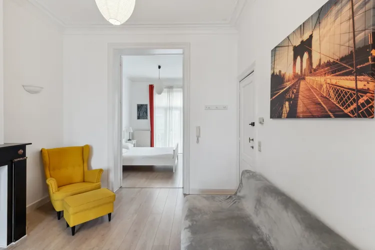 Appartement stylé d'une chambre à coucher à Etterbeek, Bruxelles Interior 2